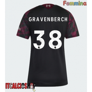 Liverpool Ryan Gravenberch #38 Terza Maglia Femmina 2026-27 Manica Corta